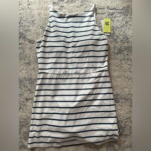 Striped All in Motion Active Dress Brand New LA